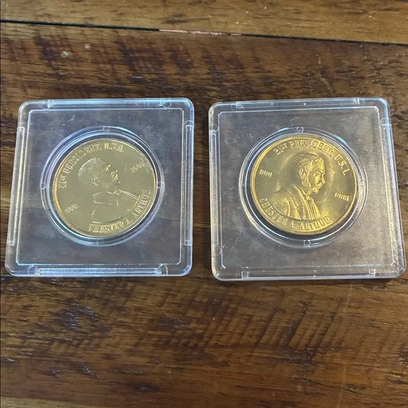 10 President Token Commemerative Coins - Picture 2 of 11